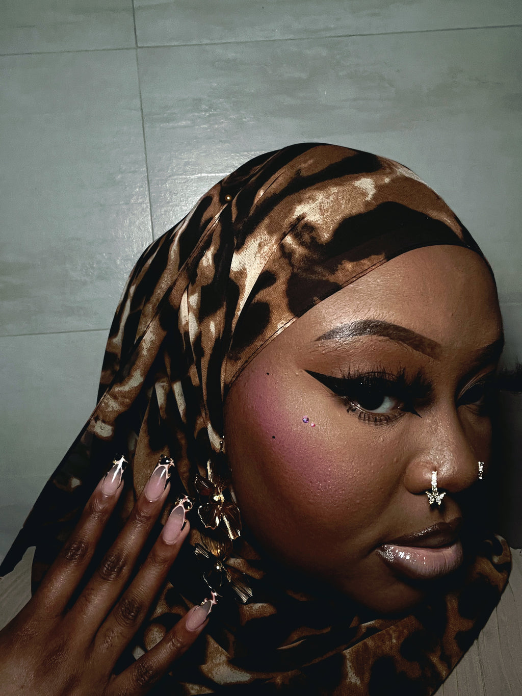Cheetah Print Hijabs